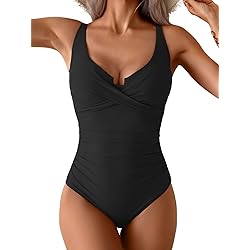 Swimsuits For All Women's Shirred Underwire One Piece